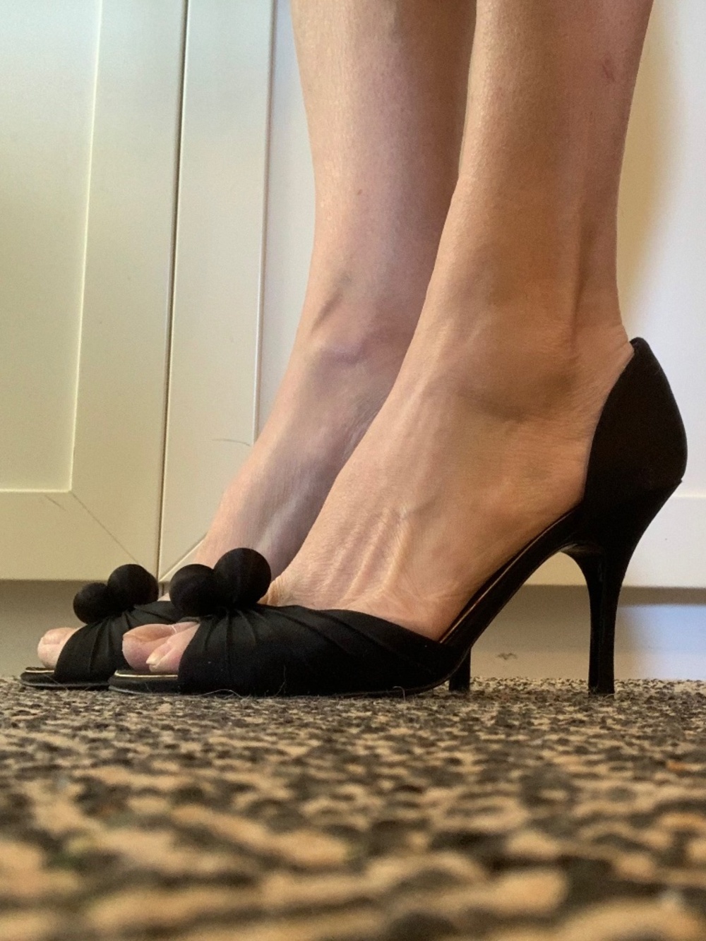 Super Cute Zara Peep Toe Heels (39/8)